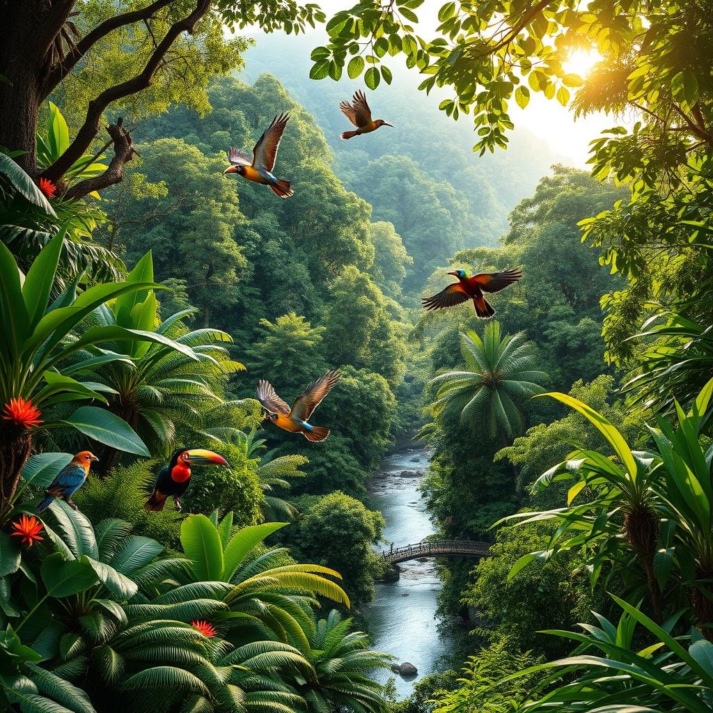 Parque Nacional del Darién, un área protegida con alta biodiversidad.