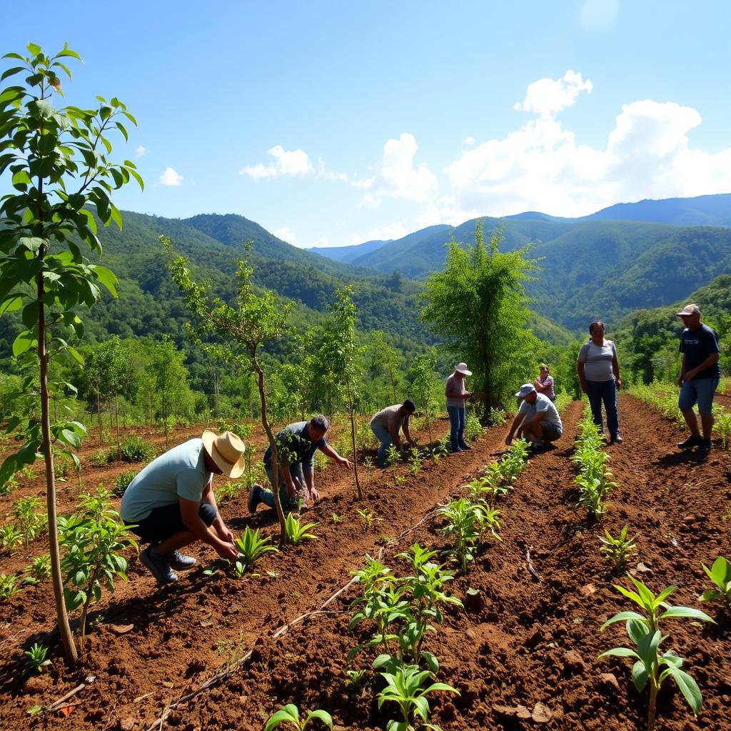 proyectos recientes de reforestación Valle de Antón proyectos recientes de reforestación Valle de Antón