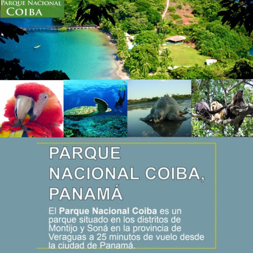 Parque Nacional Coiba y su biodiversidad marina